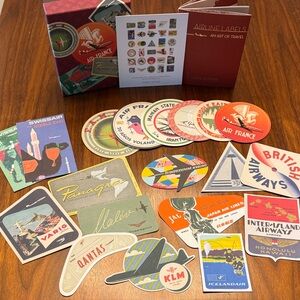 Authentic Louis Vuitton Airline Labels